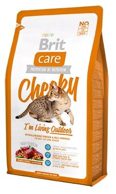 Сухой корм для кошек Brit Care Cat Cheeky Outdoor 