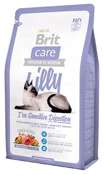Сухой корм для кошек Brit Care Cat Lilly Sensitive Digestion